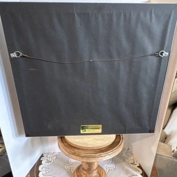 Framed Cross Stitch 'I Love My Garden' Garden Theme Finished Piece. - Picture 5 of 11